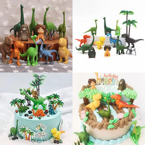Hotsale 3D <span class=keywords><strong>Dinosaure</strong></span> Gâteau Topper Cupcake Topper Gâteau Décorations pour Enfants Anniversaire Baby Shower Party Supplies - Product Image 2