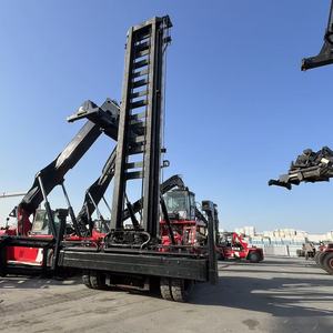 Manipulador de Contenedores Original de 45 Toneladas Usado, <span class=keywords><strong>Kalmar</strong></span> DCT90, Apilador de Contenedores Vacíos en Buen Estado - Product Image 6