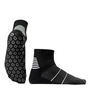 Non-slip Knitted Athletic Sports <b>Socks</b> Taiwan Made 100% Cotton <b>Breathable</b> Yoga Fitness Anti-slip Training <b>Socks</b> - Product Image 1