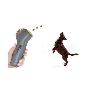 Lanciatore Automatico Impermeabile in Plastica per Snack per Animali Domestici - Ciotole per Addestramento e Nutrizione per Gatti e Cani, Ideale per Uso Esterno/Viaggi - Product Image 1