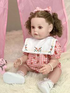 Kit de muñecas BB gemelas <span class=keywords><strong>Reborn</strong></span> de silicona para bebés recién nacidos, muñecas <span class=keywords><strong>Reborn</strong></span> pintadas y sólidas, suaves y suaves, lavables - Product Image 6