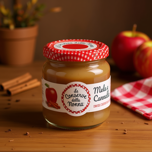 Compota de Manzana y Canela Sin Azúcar Fresca de Nonna, 210g X 6 Unidades, Conserva de Postre - Product Image 3