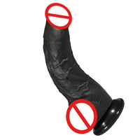 Dildo Realista Suave con Ventosa, 100% Impermeable, Material de Goma de Gelatina Ecológico, Tamaño Súper Grande, Portátil para Masturbación Femenina