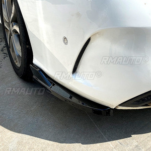 ชุดแต่งกันชนหลัง สำหรับรถยนต์ Mercedes Benz C-Class W205 C180 C200 C260 C43 AMG ปี 2015-2021 พร้อมดิฟฟิวเซอร์และสปลิตเตอร์ อุปกรณ์ตกแต่งรถยนต์ - Product Image 3