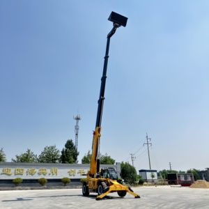 Chariot élévateur télescopique diesel SHANNENG <span class=keywords><strong>MANITOU</strong></span> Wolf Canes TH2060 20m 6t 4x4 à mât bi-étages pour usage extérieur - Product Image 3