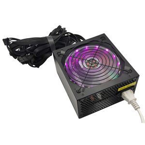 Fuente de Alimentación para Computadora Gamer, Más de 1000W APFC DC-DC, RGB <span class=keywords><strong>ATX</strong></span> Gold 80 PLUS, Servidor de Escritorio, Cobre, Módulo Completo, Ventilador Silencioso - Product Image 4