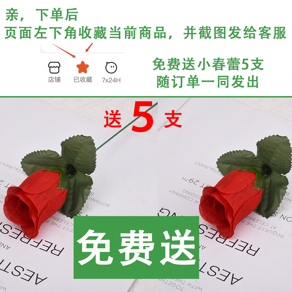 Toutes les roses mesurent 50 cm de longueur totale.