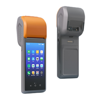 Terminal POS Portátil Inteligente Android de 5.5 Pulgadas con Escáner de Códigos de Barras NFC QR e Impresora Térmica de 58 mm para Restaurantes