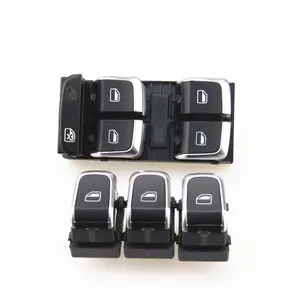 Electric Power Switch Window Switch 8K0 959 851 F drive side electric main window push button switch 8KD959851A for Audi