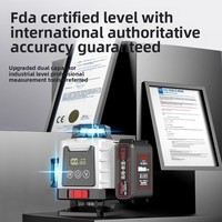 Niveau laser Delixi 12 lignes Compteur d'eau infrarouge extérieur de haute précision avec lumière verte forte de qualité industrielle