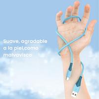 Cable Usb tipo C Original 3A, Cable Usb C de carga rápida, último modelo de fabricación de fábrica