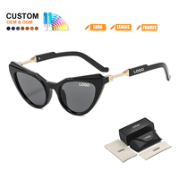 Nouvelles Lunettes de Soleil Rétro Œil de Chat Tendance pour Femmes 2026 – Protection UV400, Style Vintage, Vente en Gros, Idéales pour l'Extérieur et le Quotidien
