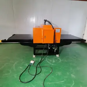 80x100 100x120 dual heat press machine double platen sublimation plate printing