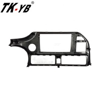 TK-YB voiture navigation panneau 9 pouces pour Kia Rio LHD 2012-2014 voiture tableau de bord intérieur accessoires décoratifs fascia cadrage