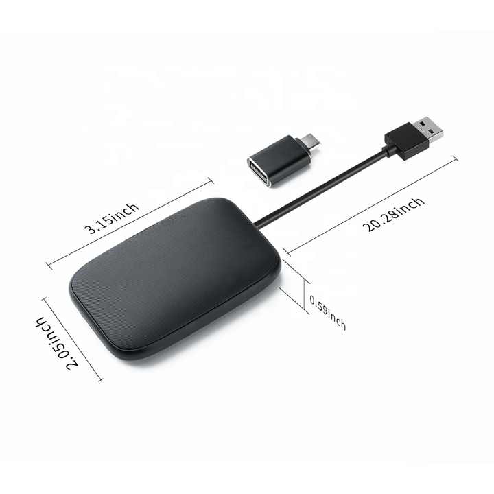 New Wired to Wireless Carplay Ai Box Android Auto Car Smart Box Dongle