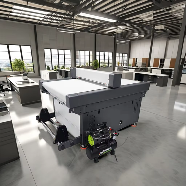 Automatic Flatbed Cutter & Creaser Full Die Cutting Machine Paper Cutting Machine Flatbed Cutter Plotter
