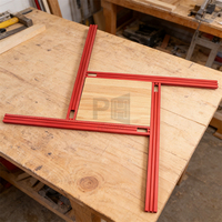 Riel guía ajustable OEM de 40/60/80 cm para fresado, ranurado y grabado, soporte auxiliar para bricolaje en carpintería