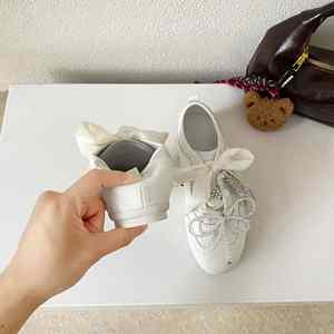Zapatos de Entrenamiento Agande Plateados de Cuero Suave con Suela Blanda para Mujer, Primavera Verano 2026, Nueva Llegada, Bailarinas Casuales Planas - Product Image 5