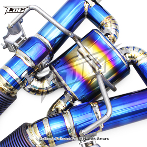 Système d'échappement en titane BOSKA Performance pour McLaren Artura Spider 3.0T 2023-2025, tuyau d'échappement à commande de soupape OEM - Product Image 3