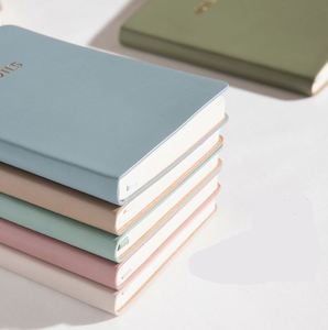 <b>Customized</b> Logo/Wholesale A5 Size PU Leather Business Notebook Buckle Portable Creative Trend Notebook for Corporate - Product Image 2