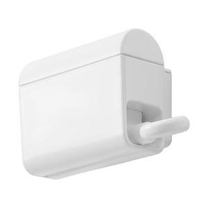 Plastic Dispenser for <b>Toothpaste</b> <b>Squeezer</b> <b>Squeezer</b> Wall Mounted Storage Shelves Manual Press Wall-mounted - Product Image 1