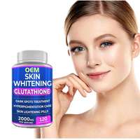 Capsules molles de L-Glutathion 5000mg Halal 2026 ENERGY Brand à l'Arbousier pour l'éclaircissement de la peau, anti-âge et antioxydant pour adultes