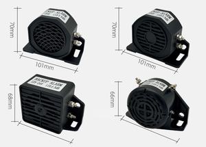ไซเรนแตรกันน้ำสำหรับรถบรรทุก, แตรถอยหลัง 12V-24V, สัญญาณเตือนถอยหลังสำหรับรถยกและรถก่อสร้าง - Product Image 6