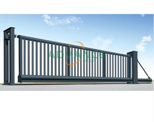 <span class=keywords><strong>Puerta</strong></span> de Entrada Moderna de Aluminio, <span class=keywords><strong>Puerta</strong></span> Corredera Automática para Viviendas Residenciales en EE. UU. - Product Image 6