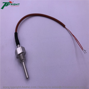 Capteur de température RTD PT100 PT1000 à haute stabilité avec filetage M12x1.75 - Product Image 2