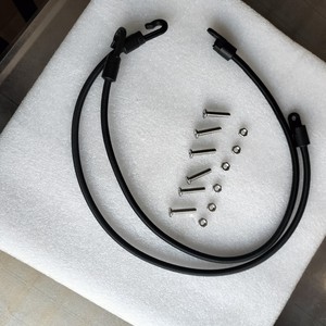 Juego de cuerdas elásticas con gancho de acero, cuerda elástica de goma, Kit de fijación de equipo para exteriores, accesorios para Kayak, canoa y barco - Product Image 4