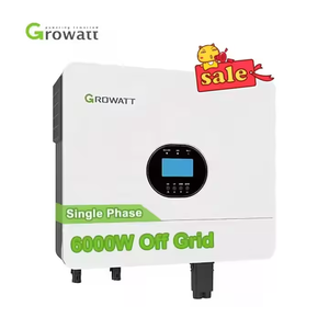 Growatt 6KW tắt lưới năng lượng mặt trời biến tần tinh khiết Sine Wave SPF 6000es với MPPT năng lượng mặt trời điều khiển với <span class=keywords><strong>wifi</strong></span> - Product Image 1