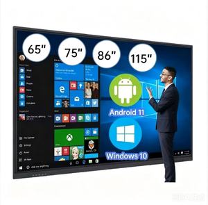 ไวท์บอร์ดอัจฉริยะ LCD ขนาด 55/65/75/86/98/110 นิ้ว รุ่น Pro 4K หน้าจอสัมผัส พร้อมกล้อง AI ในตัว และซอฟต์แวร์การสอนที่ติดตั้งล่วงหน้า - Product Image 2