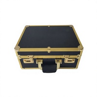 Valise de transport robuste en aluminium anti-odeur pour barbier et coiffeur, avec fermeture à cadenas, pour tondeuses, coupe-cheveux, ciseaux, peignes, idéale pour les voyages