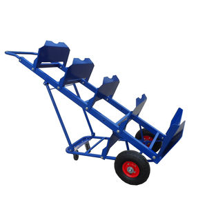 Carro de mano de almacenamiento de botellas de agua de 5-7 piezas de acero inoxidable con carro de mano resistente de cuatro ruedas - Product Image 5