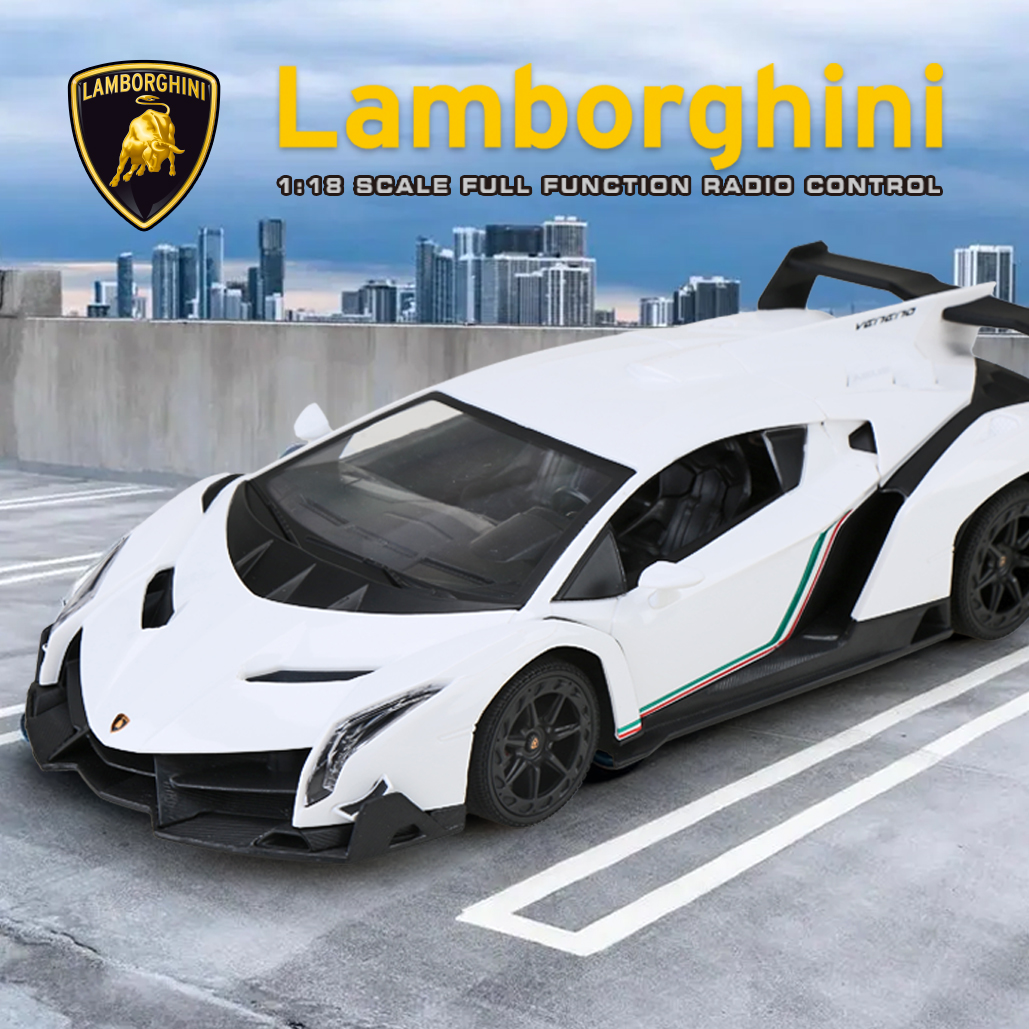 2.4ghz 1:18 Lamborghini Veneno RC Car - Official Licensed Toy
