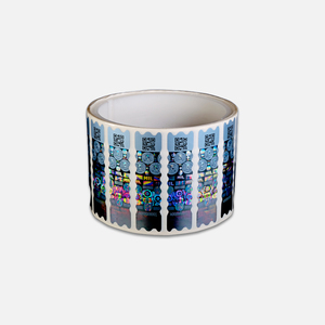 Holographic Custom Stickers <strong>Paper</strong> Labels Qr Code Sheet Roll <strong>Printable</strong> Vinyl Void Rainbow Die Cut 3D <strong>Security</strong> Hologram Sticker - Product Image 2