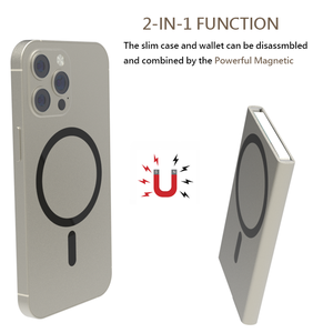 Portefeuille pour cartes de crédit en aluminium CardHoda avec fonction anti-vol, sans fermeture, 8 mm d'épaisseur, multifonctionnel pour usage professionnel - Product Image 5