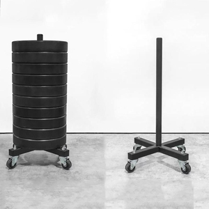 Carrito Personalizable para Placas de Pesas de Acero, Resistente, Capacidad de 500 kg, Equipo de Fitness, Placas de Peso, Entretenimiento Deportivo - Product Image 6