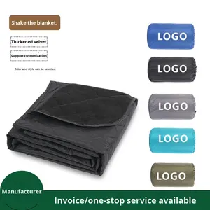 Manta de Camping de Poliéster 210T Gruesa, Imprescindible para Otoño e Invierno, Resistente a la Humedad, Impermeable, Portátil, para Picnic - Product Image 3