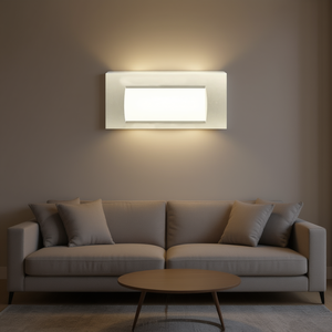 Applique murale 4 places en technopolymère gris clair compatible avec Living International - Product Image 3