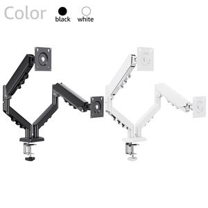Регулируемая высота двойной монитор Стенд 13-32 дюймов настольный держатель монитора - Product Image 2