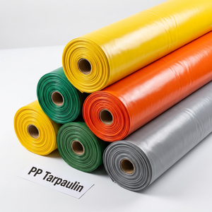 Tissu composite en PP jaune et coloré, ignifuge, imperméable, en feutre, 610 g/m², 0,72 mm, pour couverture de <span class=keywords><strong>piscine</strong></span> et toiture - Product Image 4