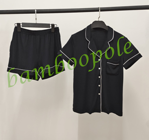 Set <span class=keywords><strong>Pigiama</strong></span> Personalizzabile per Donne, in Viscosa di Bambù, Maniche Lunghe, Super Morbido e Confortevole, con <span class=keywords><strong>Bottoni</strong></span>, per Dormire e Relax - Product Image 3