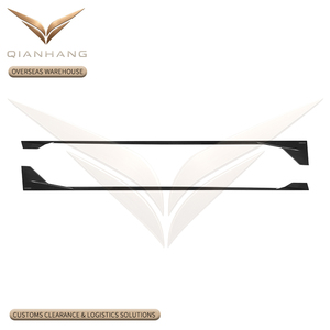 Pour RS3 8Y 2021+ : Jupes latérales en fibre de carbone sèche style SQ, extensions de bas de caisse en carbone préimprégné pour <span class=keywords><strong>Sportback</strong></span> et berline - Product Image 1