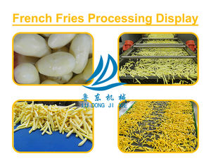 Linha de Produção de Batatas Fritas Congeladas 1T-5T/H para Batatas Chips, Batatas Fritas Frescas Revestidas, <span class=keywords><strong>Hash</strong></span> Brown e Wedges de Batata - Product Image 5