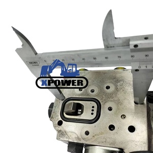 ตัวควบคุมปั๊มไฮดรอลิก708-3S-03850ใหม่ (สีดำ/ สีเงิน) สำหรับชิ้นส่วนเครื่องจักรก่อสร้างรถขุดตีนตะขาบ PC55RM - Product Image 5