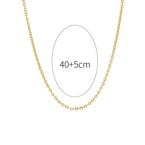Collar de Acero Inoxidable con Luna y Estrella, Hipoalergénico, Chapado en Oro de 18k, con Colgante de Circonia para Mujer, Gran Venta - Product Image 6
