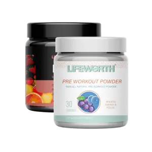 Lifeworth Private Label Pre Workout Powder Preworkout Energy Supplement Caffeine Bcaa Beta Alanine creatine monohydrate powder