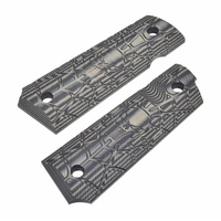 Fournisseur direct d'usine, poignées Punisher G10 de taille standard usinées avec précision par CNC pour le tir