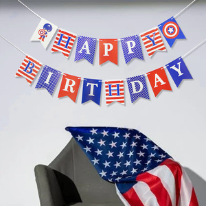 Decorazioni Personalizzabili per Feste di Compleanno e Giornata dell'Indipendenza 2026, Vendita all'Ingrosso - Product Image 2